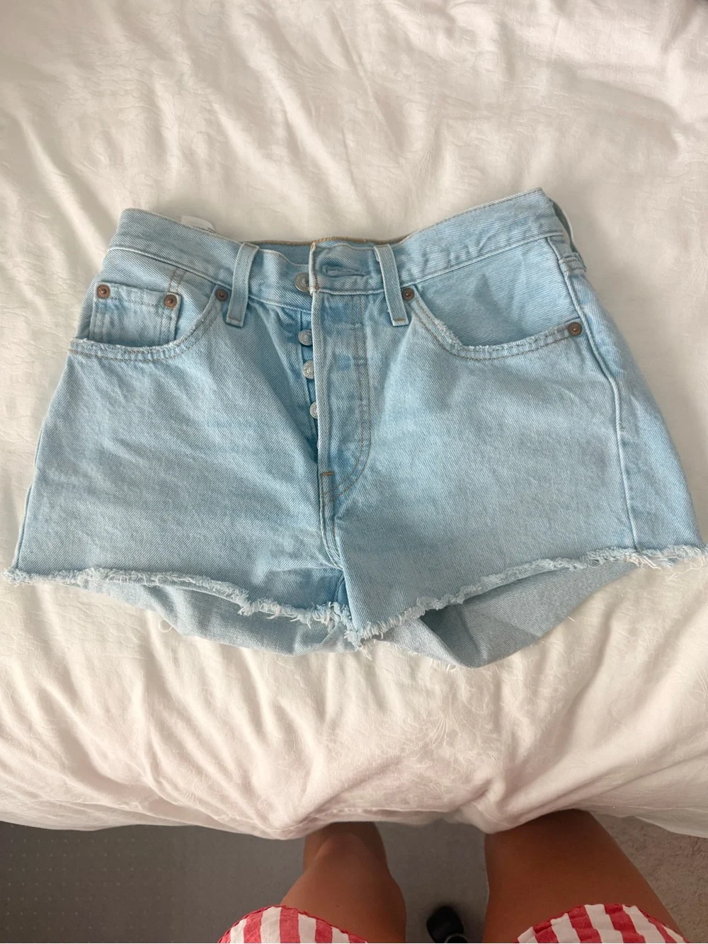 Levi's denim shorts
